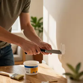 reparo-de-furo-na-parede-com-ferramentas-simples-aprenda-agora