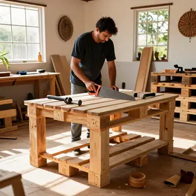 como-fazer-mesa-de-pallet-com-madeira-reaproveitada-passo-a-passo