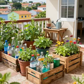 ideias-de-horta-em-casa-com-materiais-reciclados-surpreenda-se