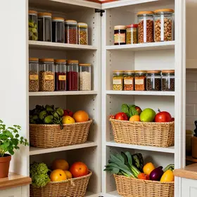 organizacao-de-armario-de-cozinha-sem-gastar-muito-dicas-praticas