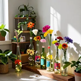 decoracao-com-garrafa-de-vidro-gastando-pouco-dicas-incriveis