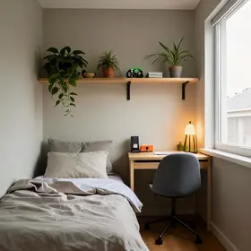 decoracao-diy-para-quarto-pequeno-minimalista-transforme-seu-espaco