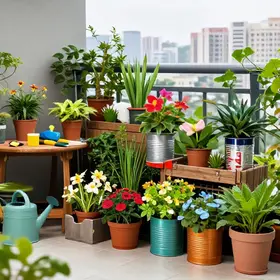 horta-na-varanda-diy-com-materiais-reciclados-transforme-seu-espaco