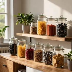 decoracao-com-pote-de-vidro-para-organizar-a-casa-dicas-incriveis