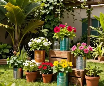cuidados-com-vasos-de-plantas-com-materiais-reciclados-para-um-jardim-sustentavel