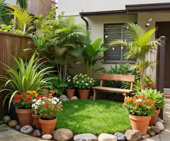 solucoes-para-jardim-pequeno-para-casa-pequena-que-encantam